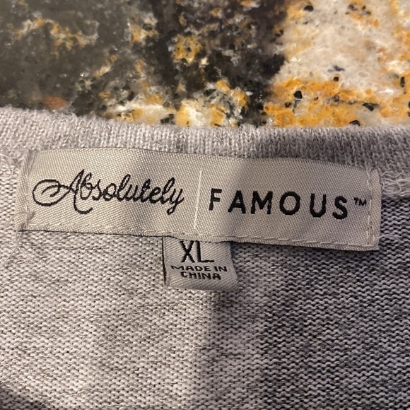 X womens Almost Famous casual floral long sleeve stretch regular size top XL - Picture 3 of 5